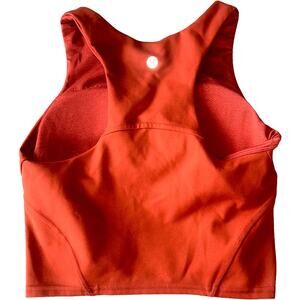 NWOT Lululemon Invigorate Training Tank in Rust Women's Size 4